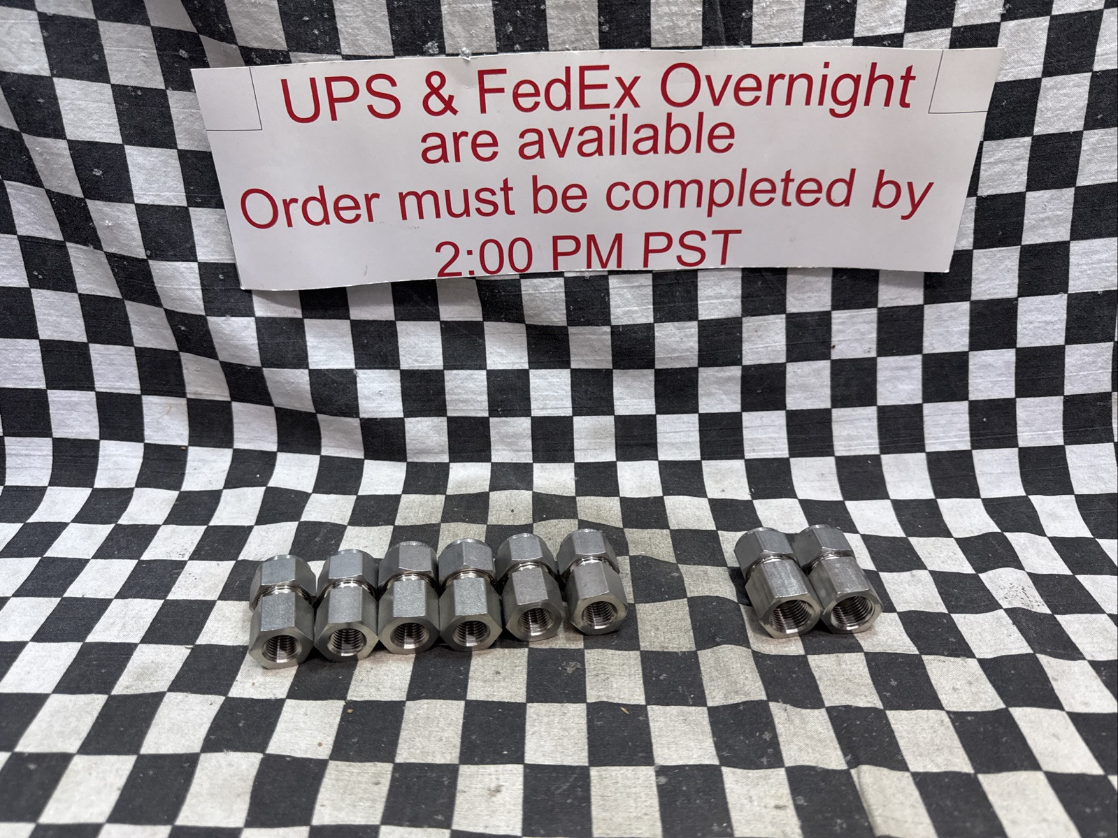 SWAGELOK SS-810-7-4 & SS-810-7-6, Female Connector, LOT OF 8 SHIPSAMEDAY