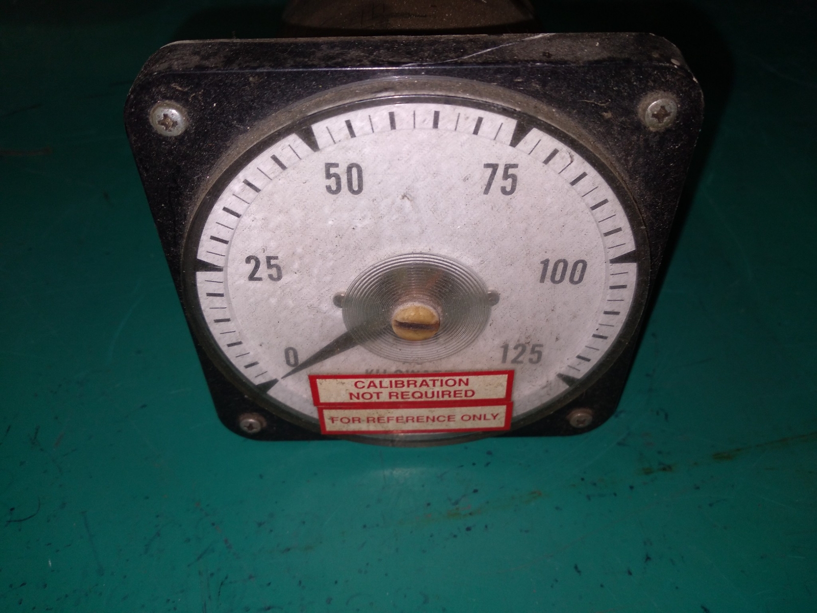 YOKOGAWA SZ9 G-01 31471 36919M 1250W 60HZ 25.5A 2400/20V 0-125 WATT METER