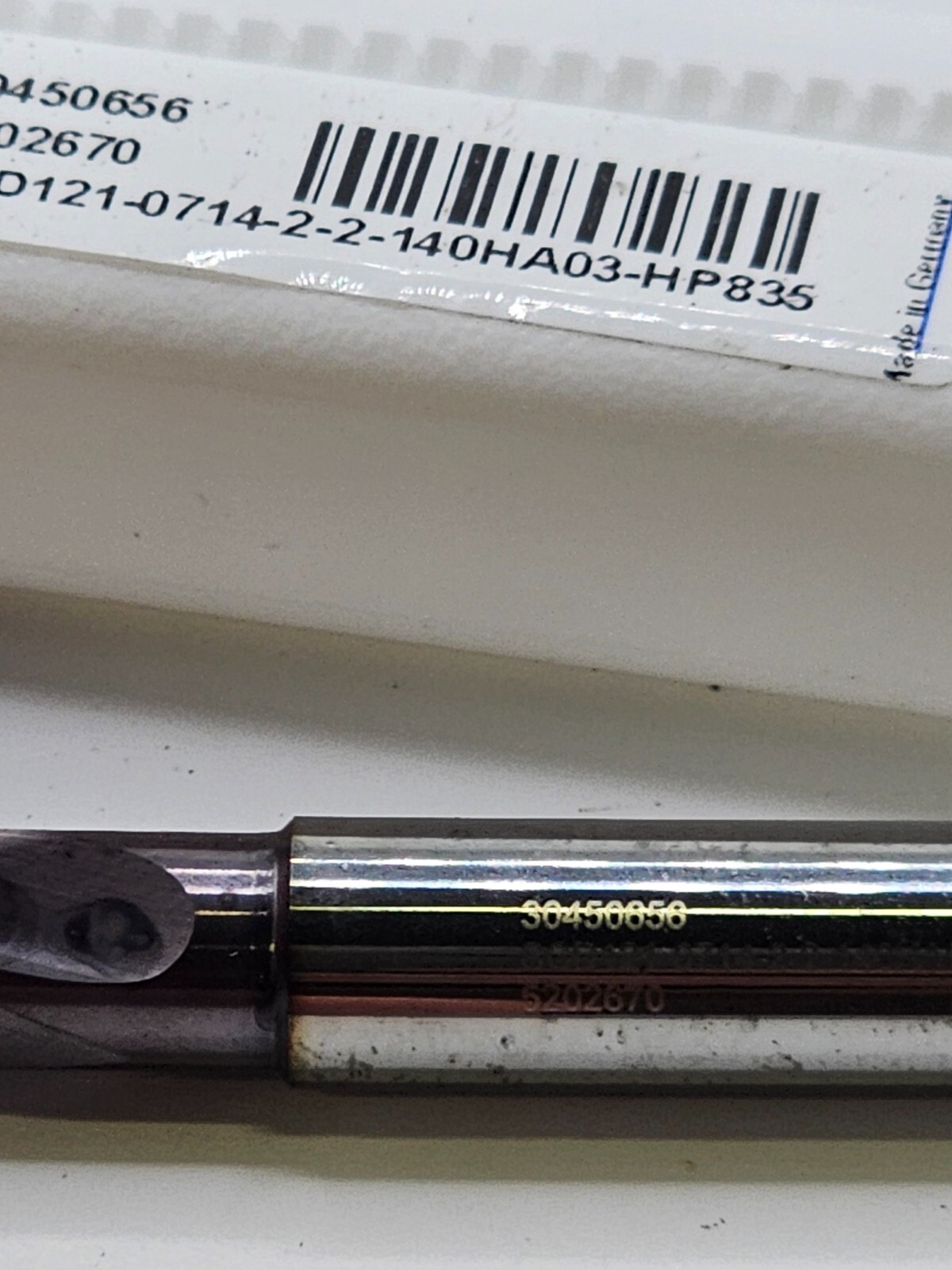 Mapal MEGA-Drill-Inox Solid Carbide Drill 30450656 SCD121-0714-2-2-140HA03-HP835
