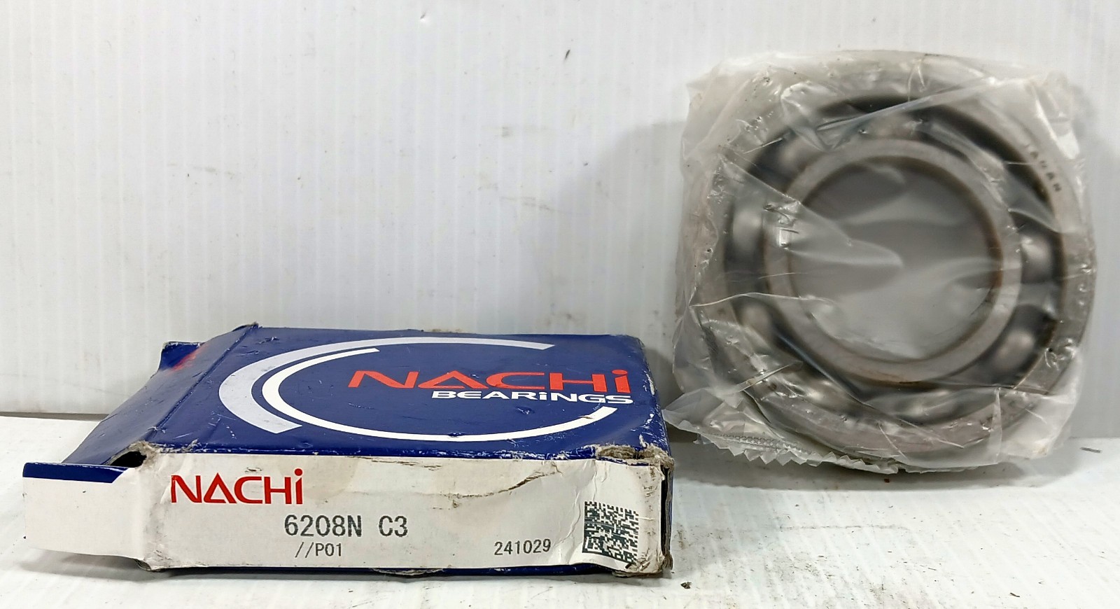 1 NEW NACHI 6208N C3 40X80X18mm RADIAL DEEP GROOVE BALL BEARING NNB *MAKE OFFER*