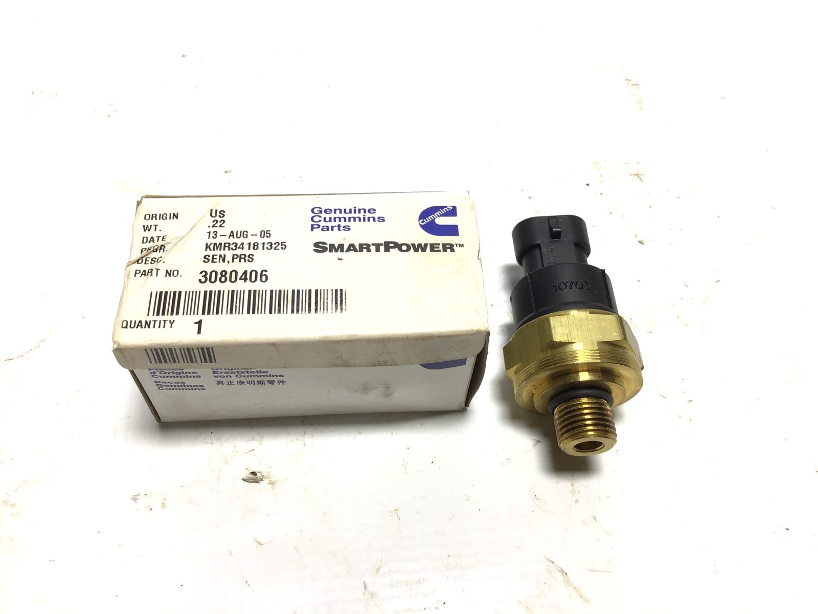Genuine Cummins 3080406 Pressure Sensor SEN,PRS
