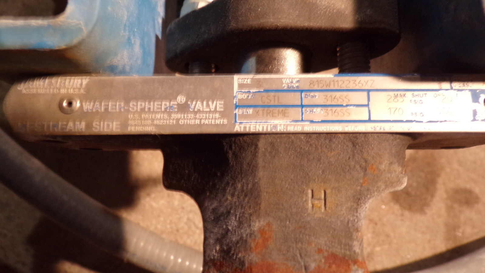 Stonel Valvepoint Jamesbury Asco Valve Assembly QZP2SE2R 815W112236XZ 8345H3