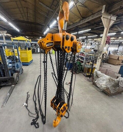 HARRINGTON CB400 40 TON HAND CHAIN HOIST 12′ LIFT