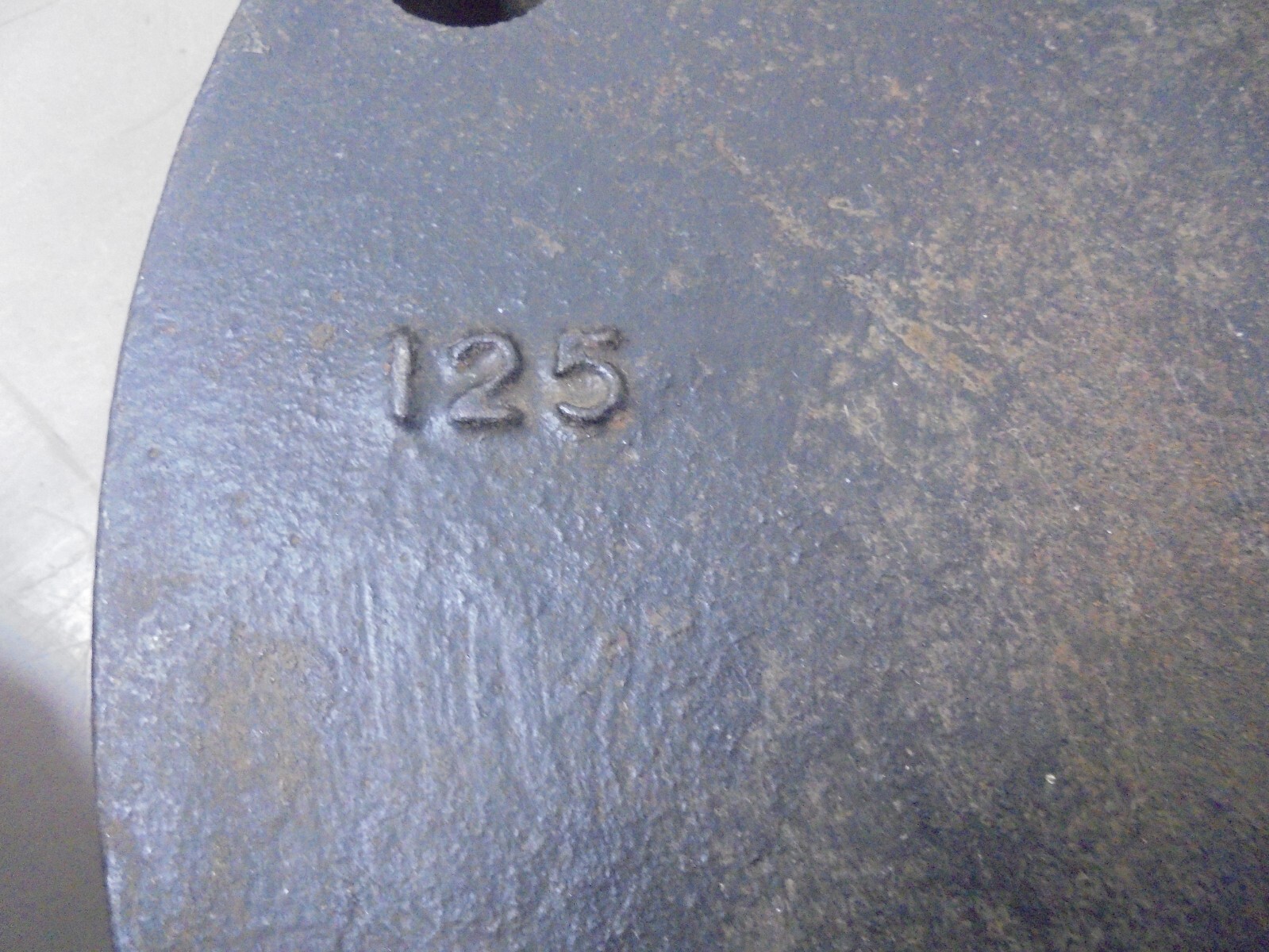 2 x 13-1/2 Black Iron Adapter Flange Class 125