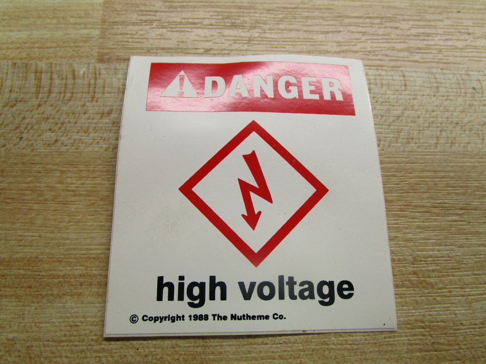 Nutheme Company LZD1088 Label (Pack of 4)