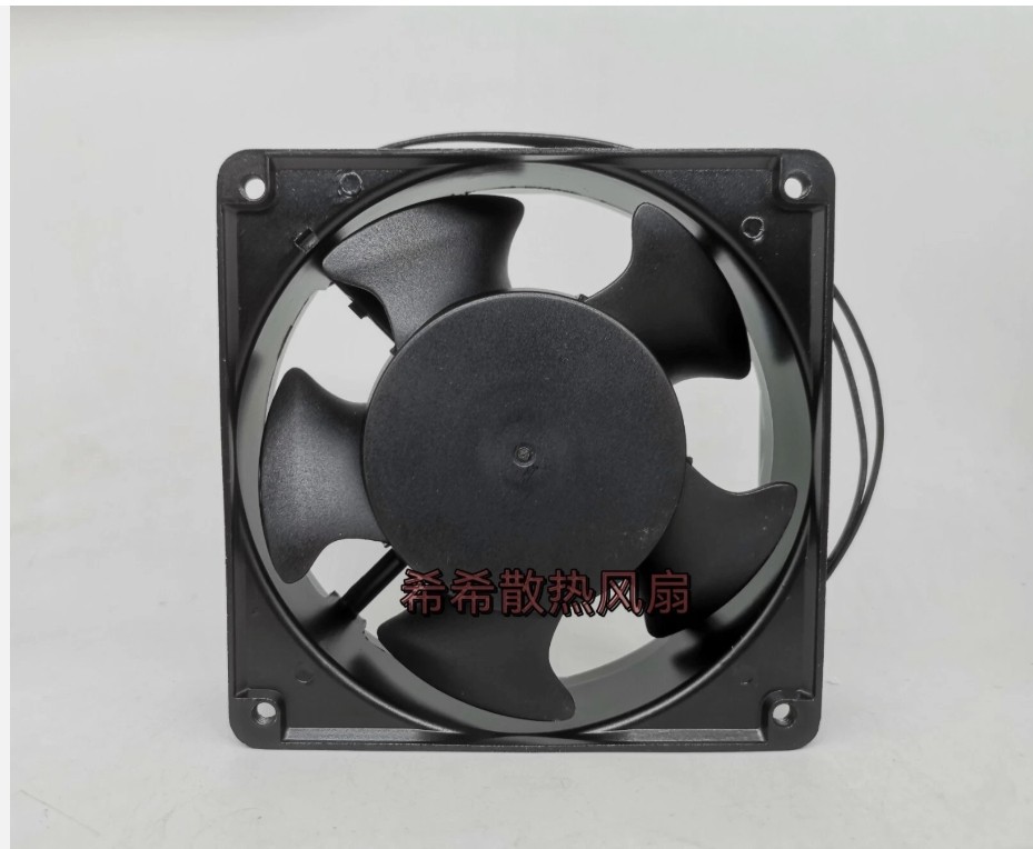 1 PCS newCostech Fan A12R23HWB WQ75 AC 230V 12038 12CM 2 wire aluminum frame fan