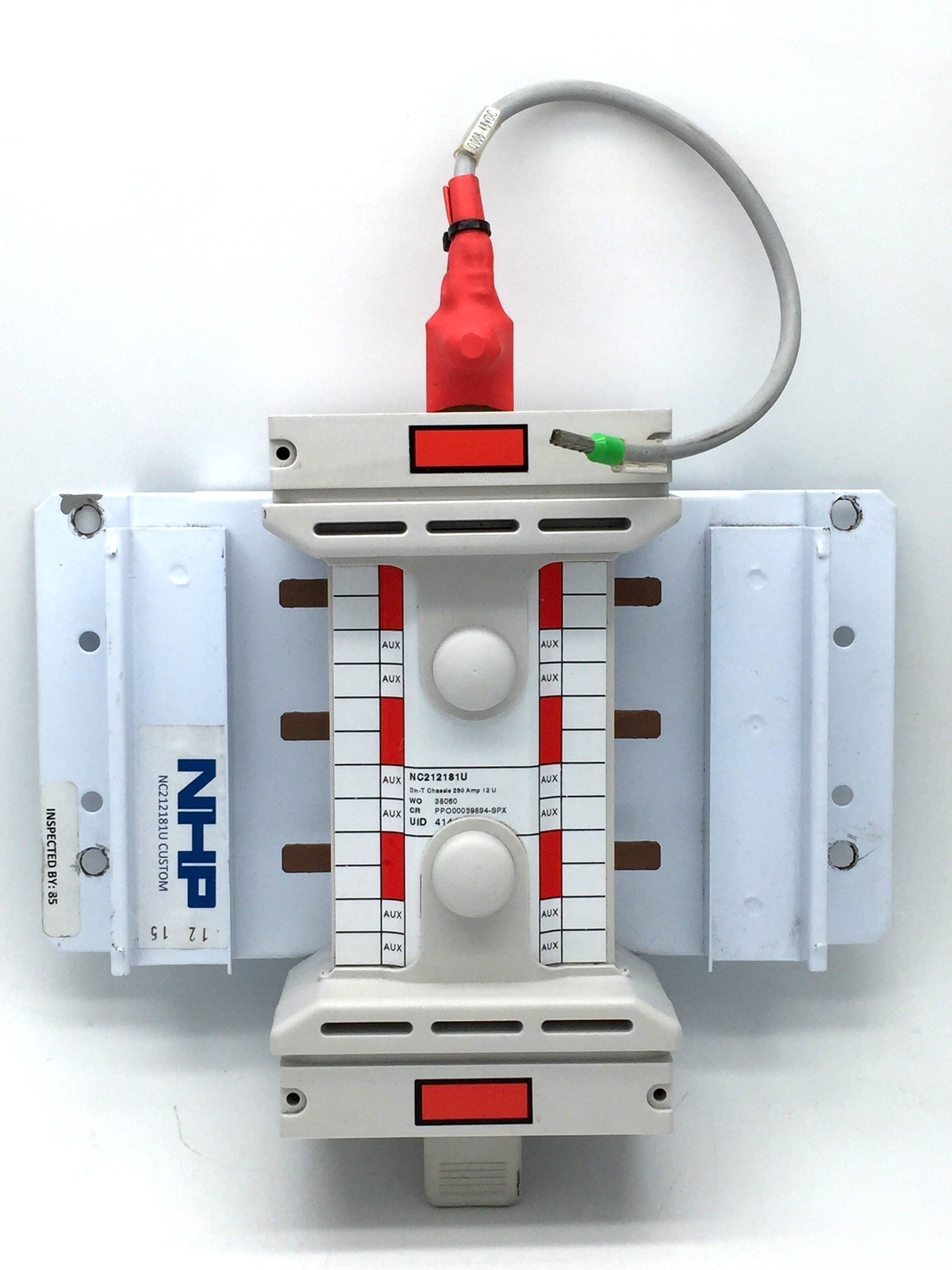NHP NC 212181U DIN-T Busbar Chassis DINT Q008-48V DC