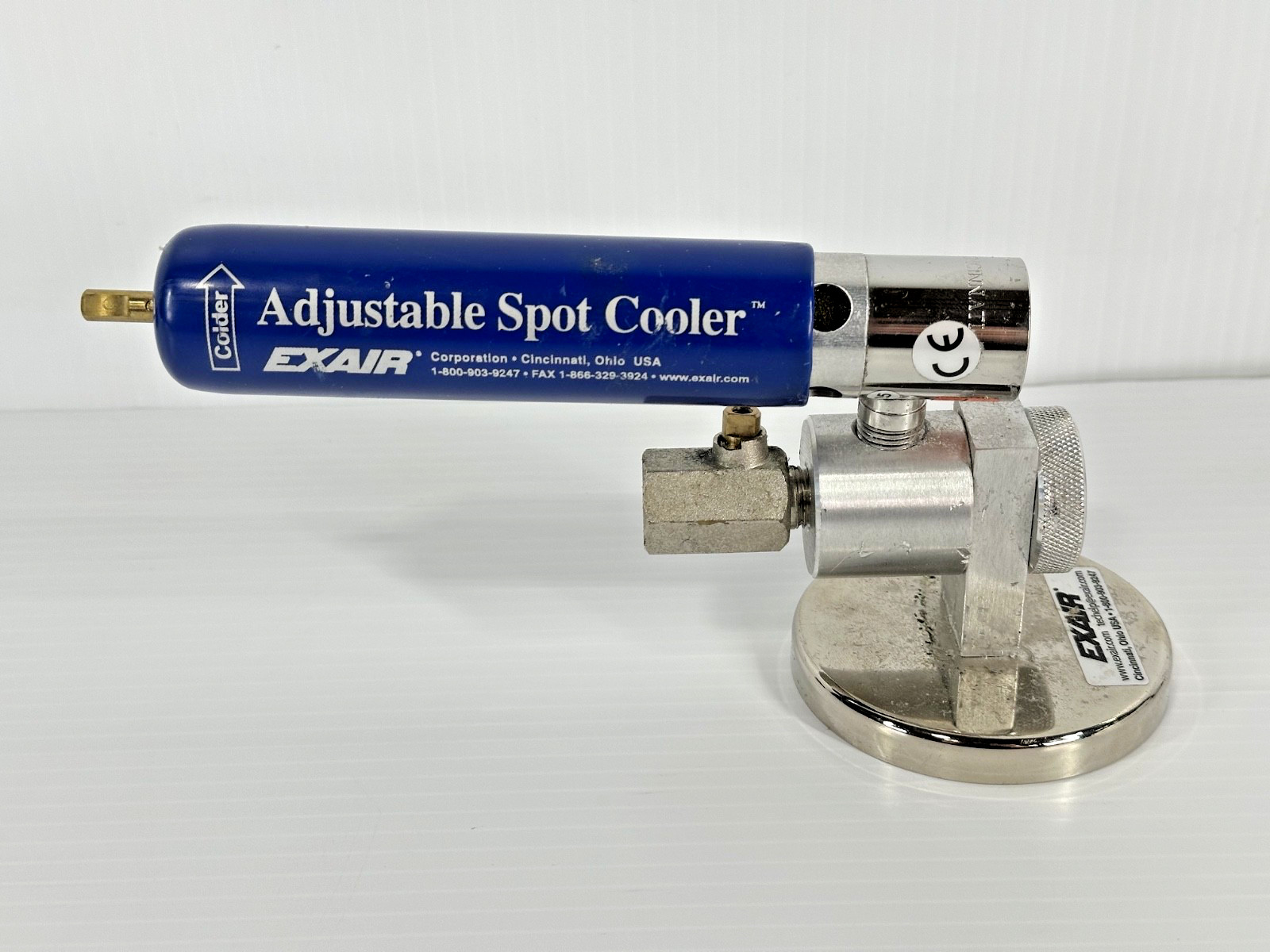 EXAIR Adjustable Spot Cooler Air Cooling System Magnetic Base Industrial