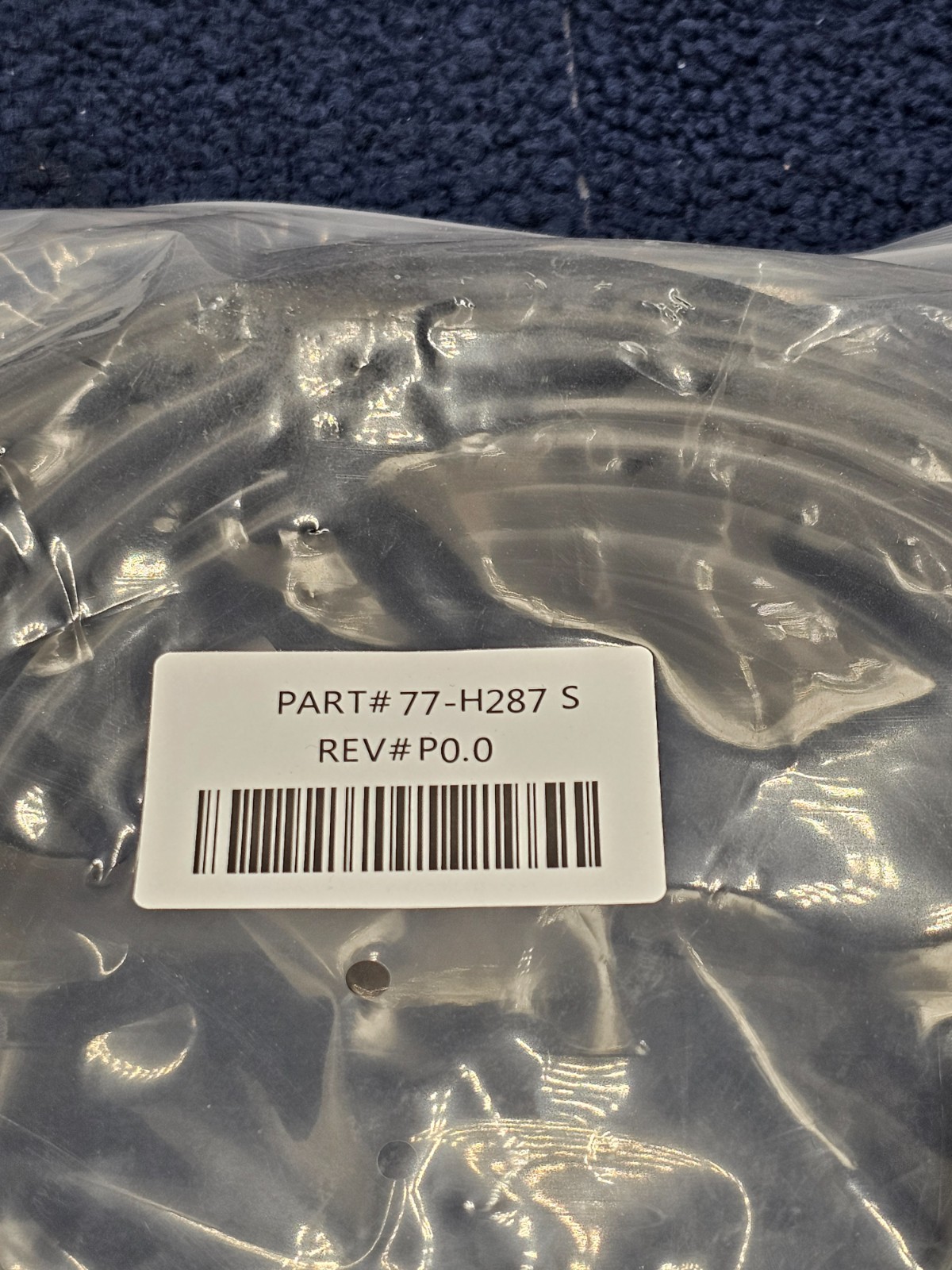 77-H287 S Cable Wire Assembly REV P0.0 / 4 Wire 50 Feet Length