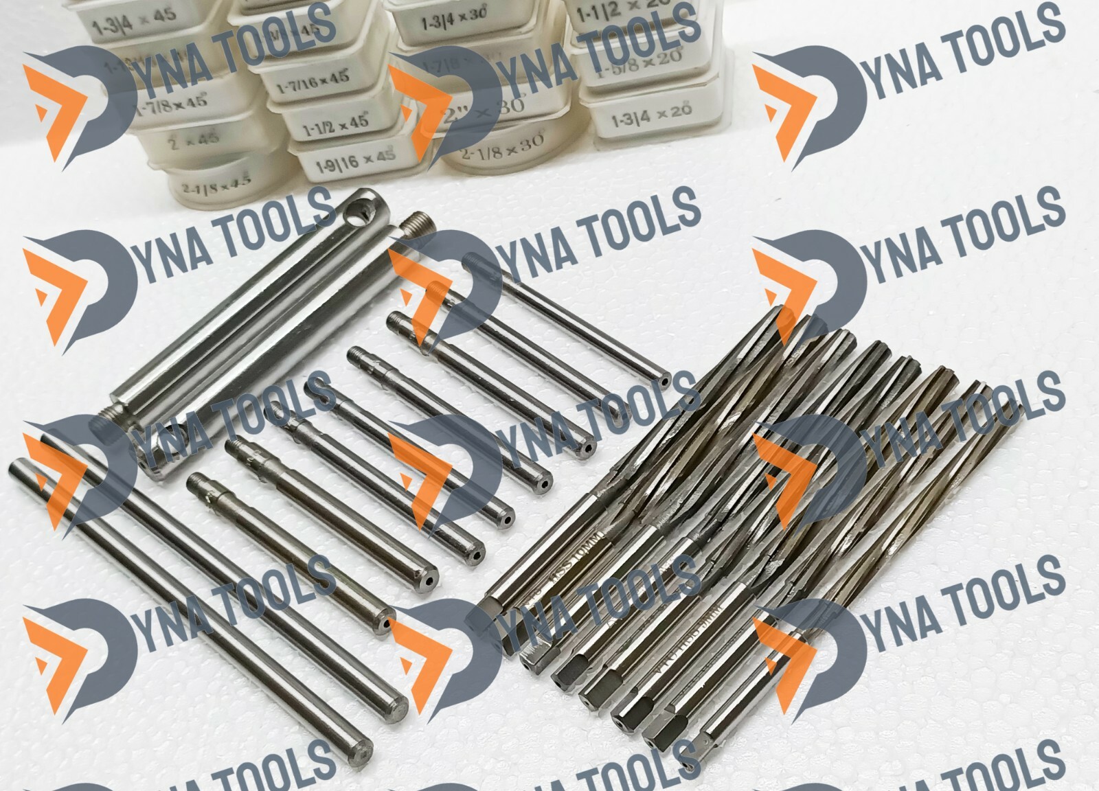 3 Angles Carbide Tipped Valve Seat Cutter Set + Reamers For DIESEL PETROL ENGINE