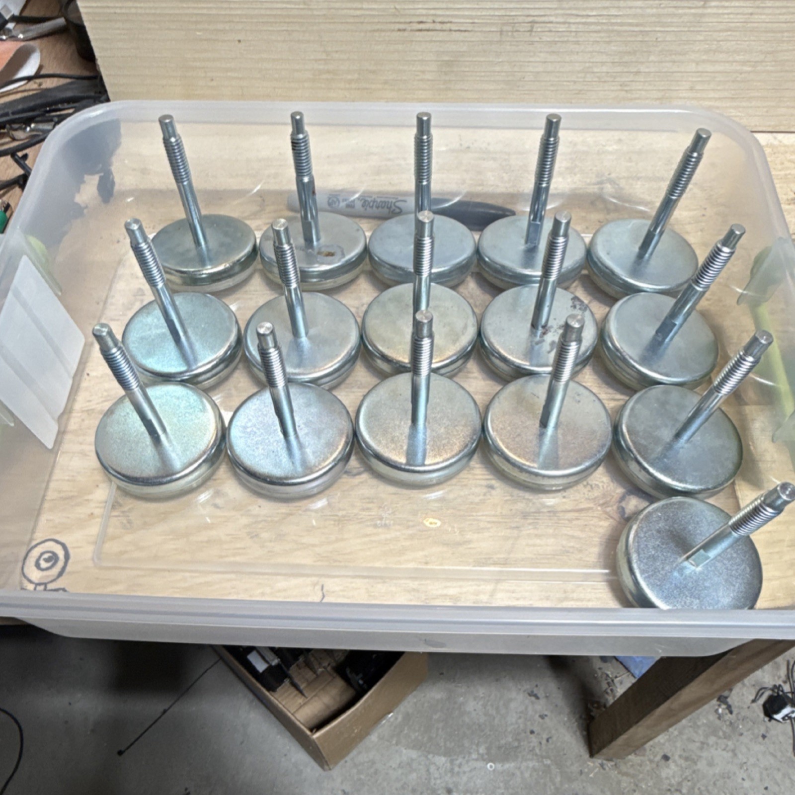 15 Metal Adjustable Leveling Feet Industrial Equipment