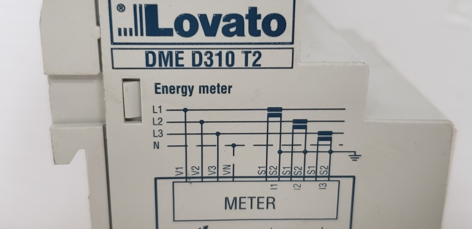 LOVATO DMED310T2 ENERGY METER, 3×220-240V 50/60Hz, 3×380-415V 50/60Hz