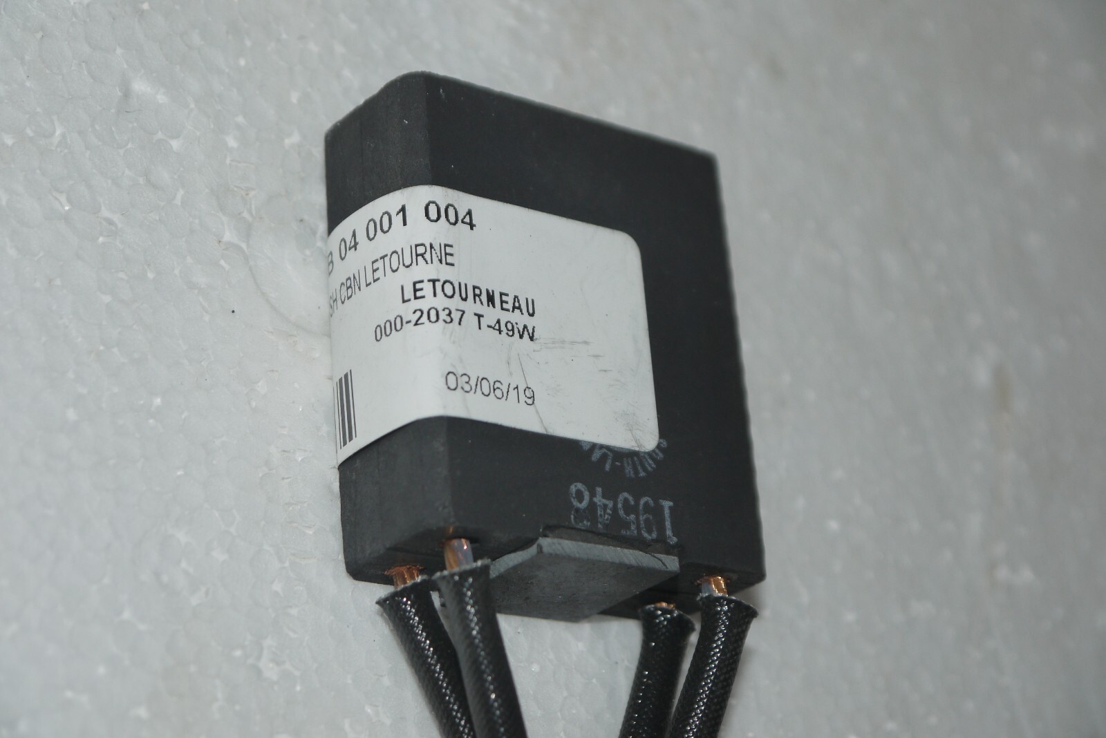South-Land Carbon 19548 Carbon Motor Brush T-49W New