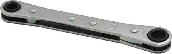 Proto J1191-A Box End Wrench: 1/4 x 5/16″, 6 Point, Double End Steel