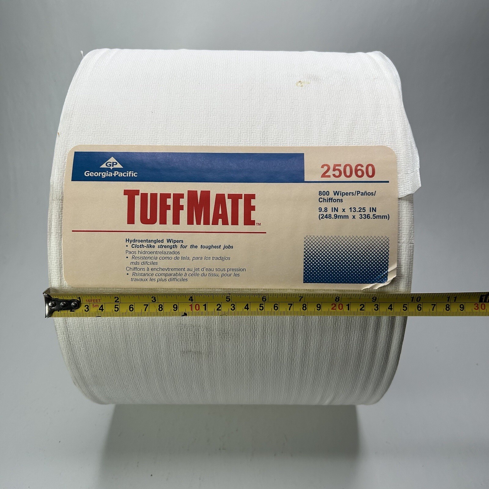 TuffMate 25060 Heavy Duty Perforated Shop Towels 1 Roll/800 NOS Georgia-Pacific