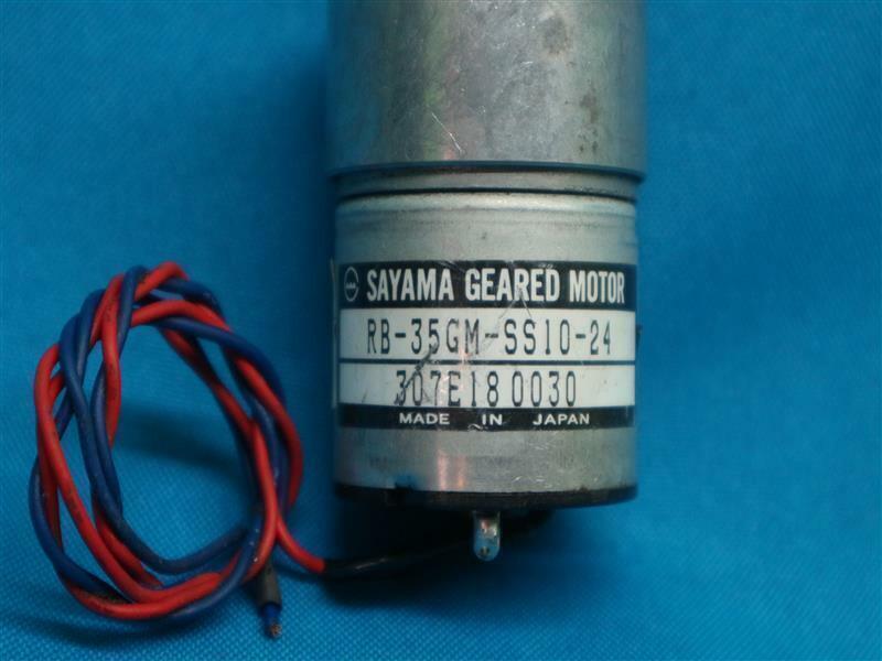 Sayama RB-35GM-SS10-24 RB35GMSS1024 Geared Motor Expedited Shipping