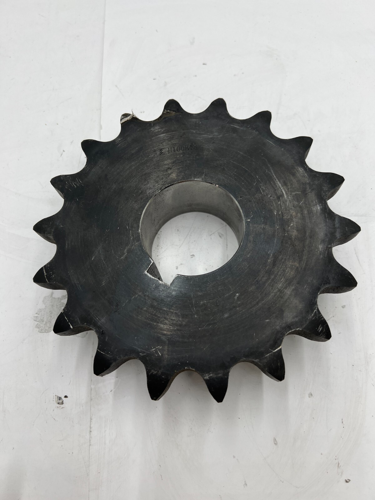 Sprocket 7 3/4″ x 2 3/8″ x 4 3/8″ H100B-F8 18 Teeth Black Heavy Duty