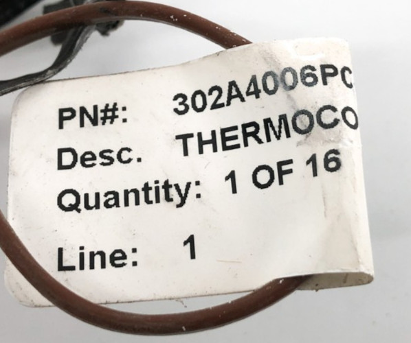 New TSL 302A4006P001 Gas Turbine Exhaust Thermocouple Type J – No Box