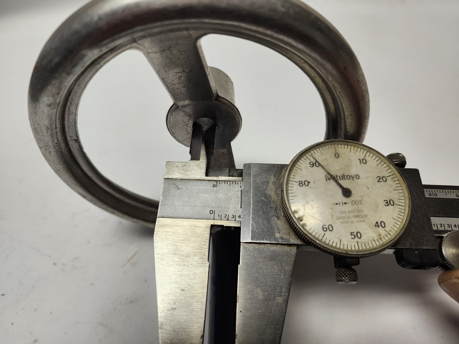 Aluminum 5″ with a Tapered 10mm-10.5mm Bore Machine Hand Wheel