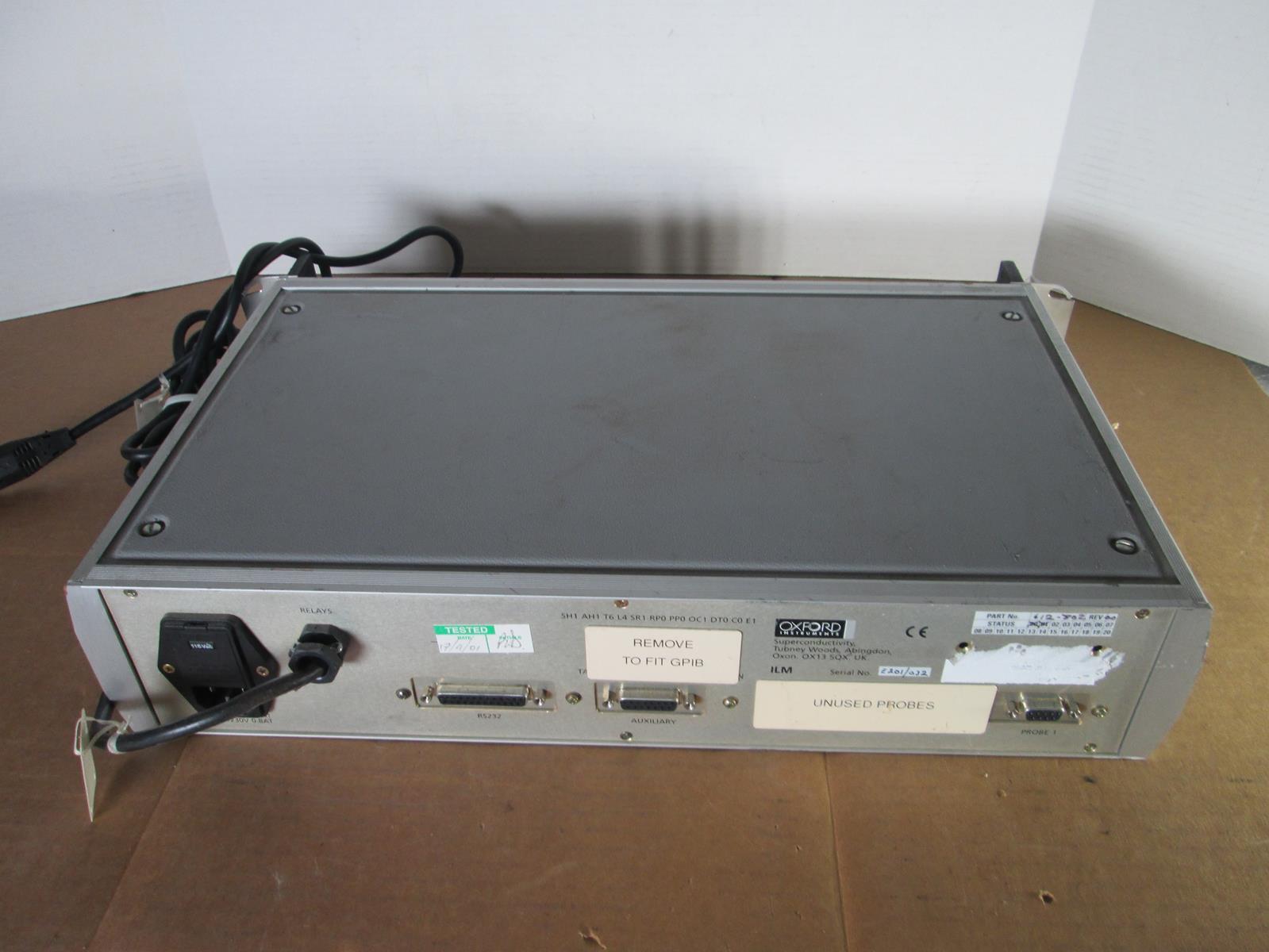 OXFORD INSTRUMENTS ILM NITROGEN LEVEL METER