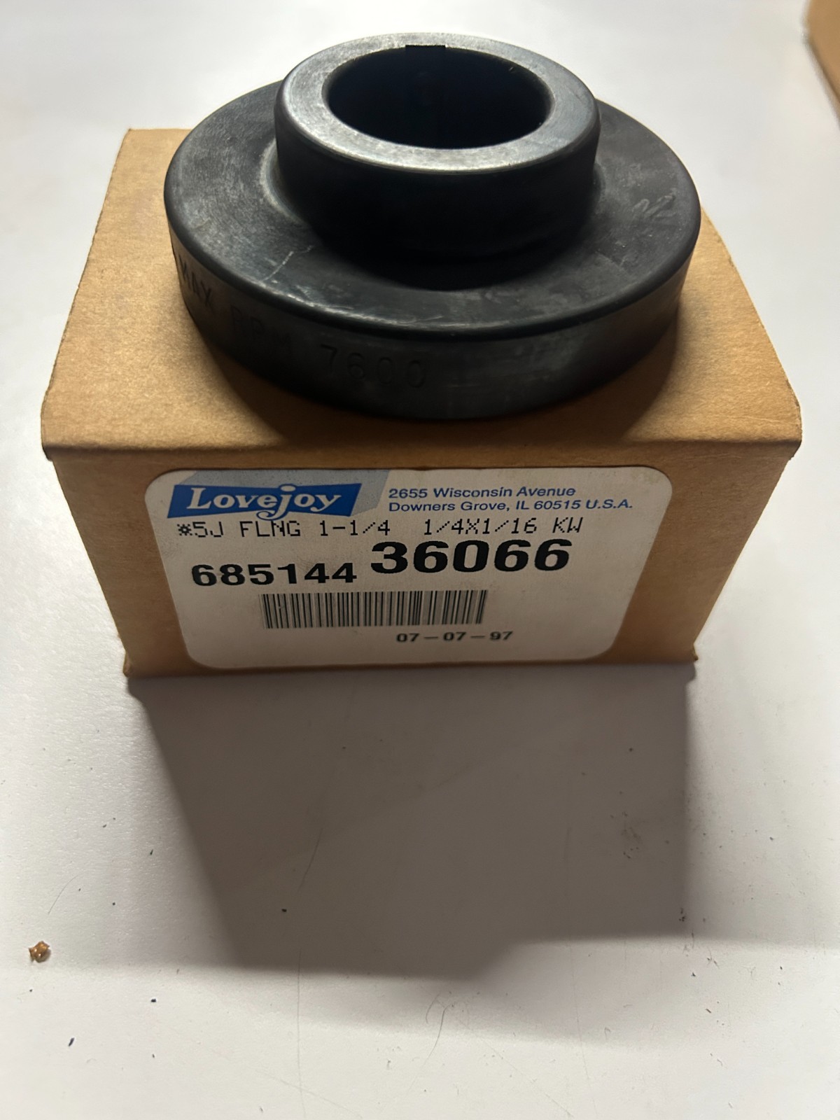 Lovejoy 5J FLNG 1-1/4 1/4×1/16 KW