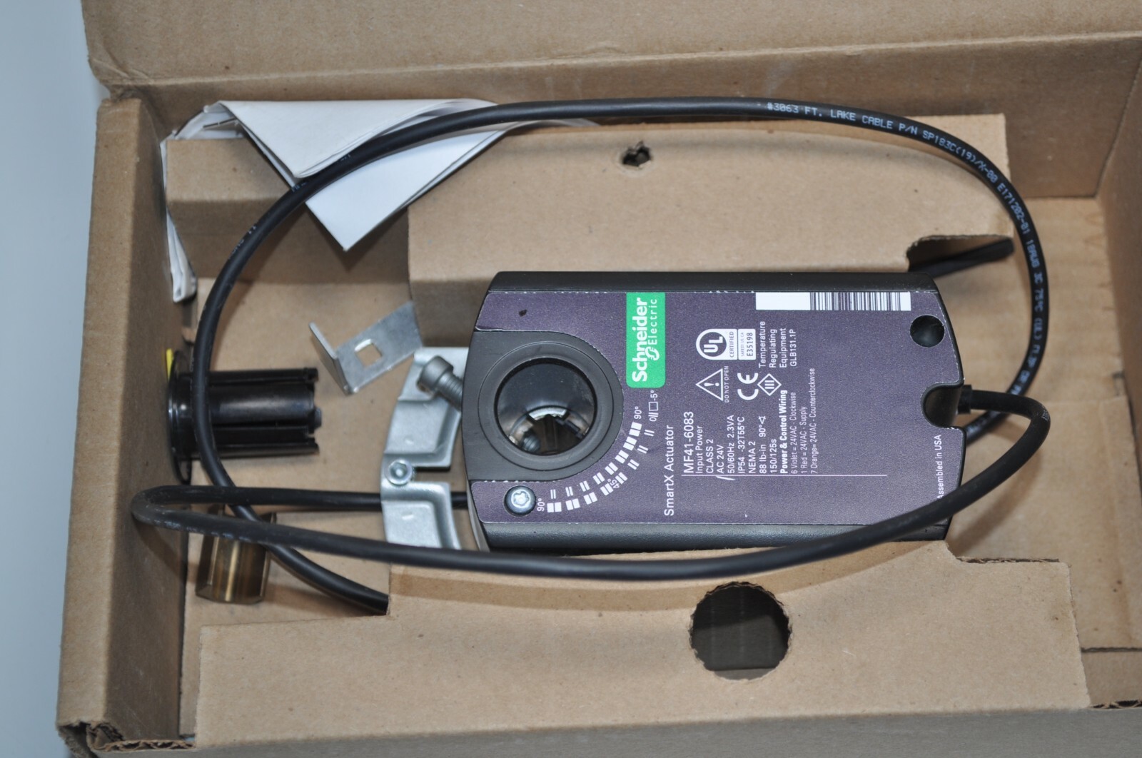 NEW Invensys Schneider Electric Damper Actuator Smartx Floating KIT # MF41-6083