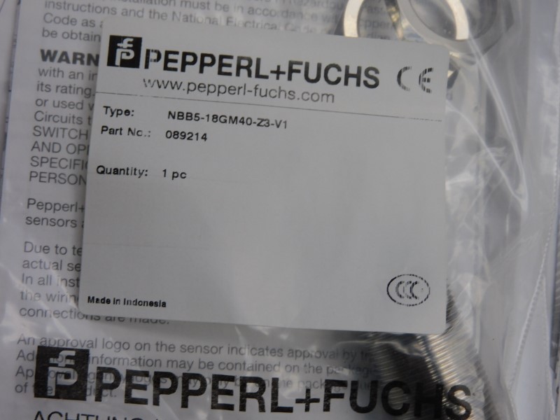 PEPPERL+FUCHS NBB5-18GM40-Z3-V1 89214 5-60VDC NSMP