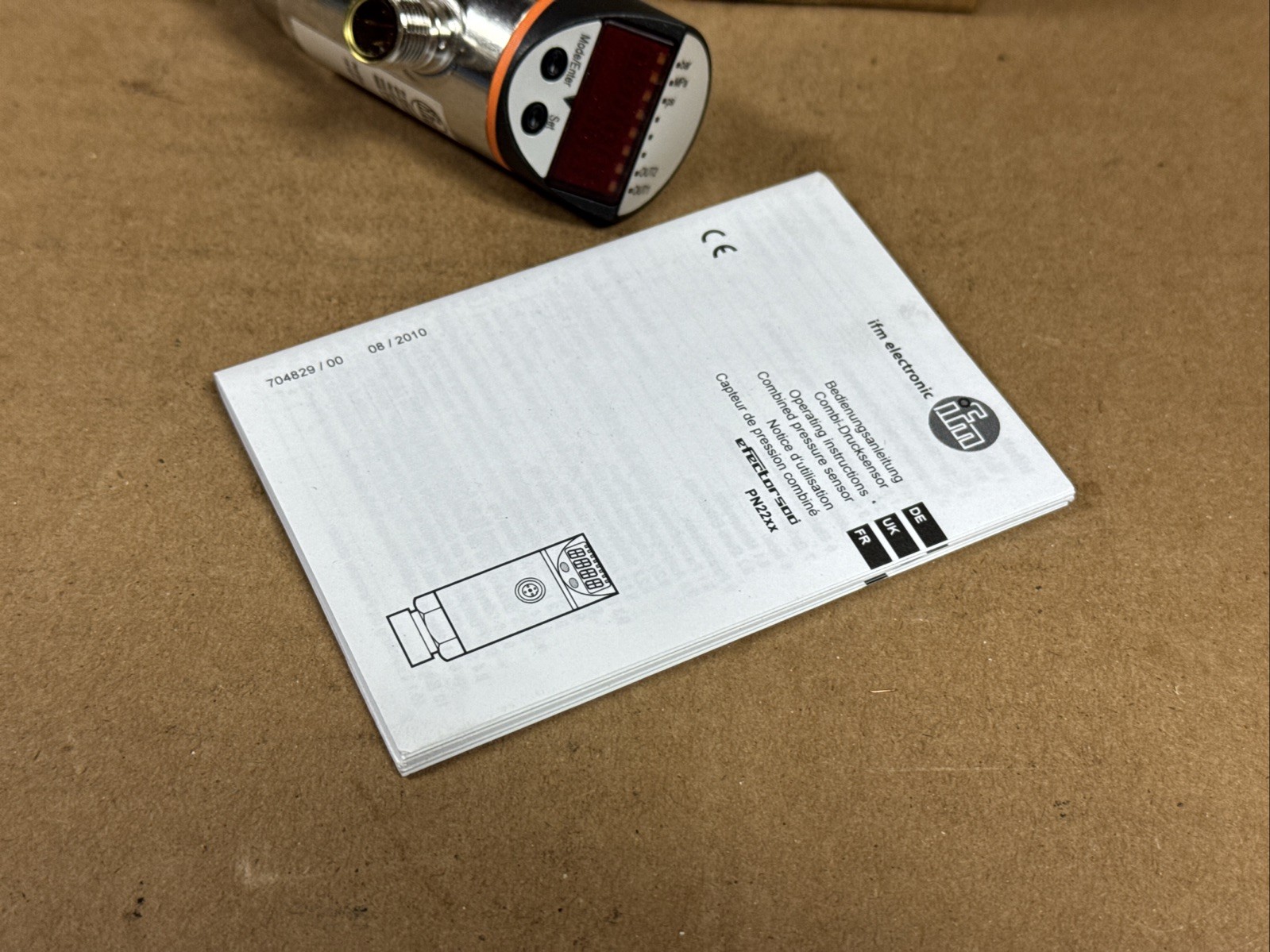 NEW IFM PN-025-RBN14-MFRKG/US V PN2223 Pressure Sensor SURPLUS FAST SHIPPING