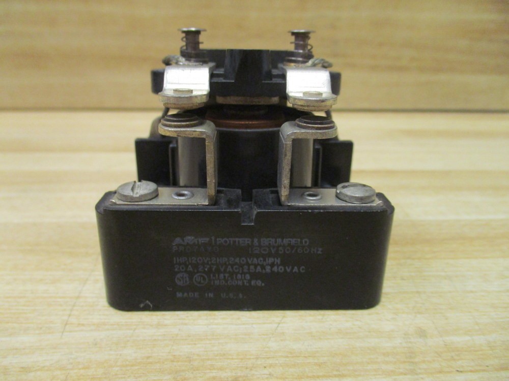 AMF Potter & Brumfield PRD7AYO Power Relay
