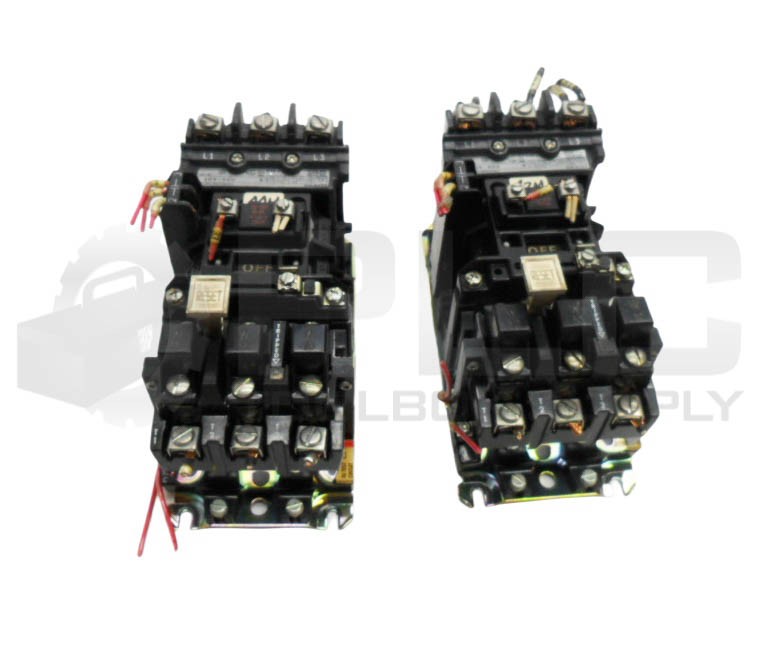 ALLEN BRADLEY 509-AOD /B CONTACTOR W/ CB236 W/ 42185-800-01 W/ 595-A /B *READ*