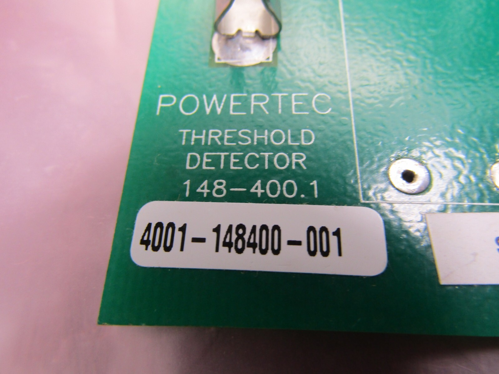 Powertec 4001-148400-001 Threshold Detector