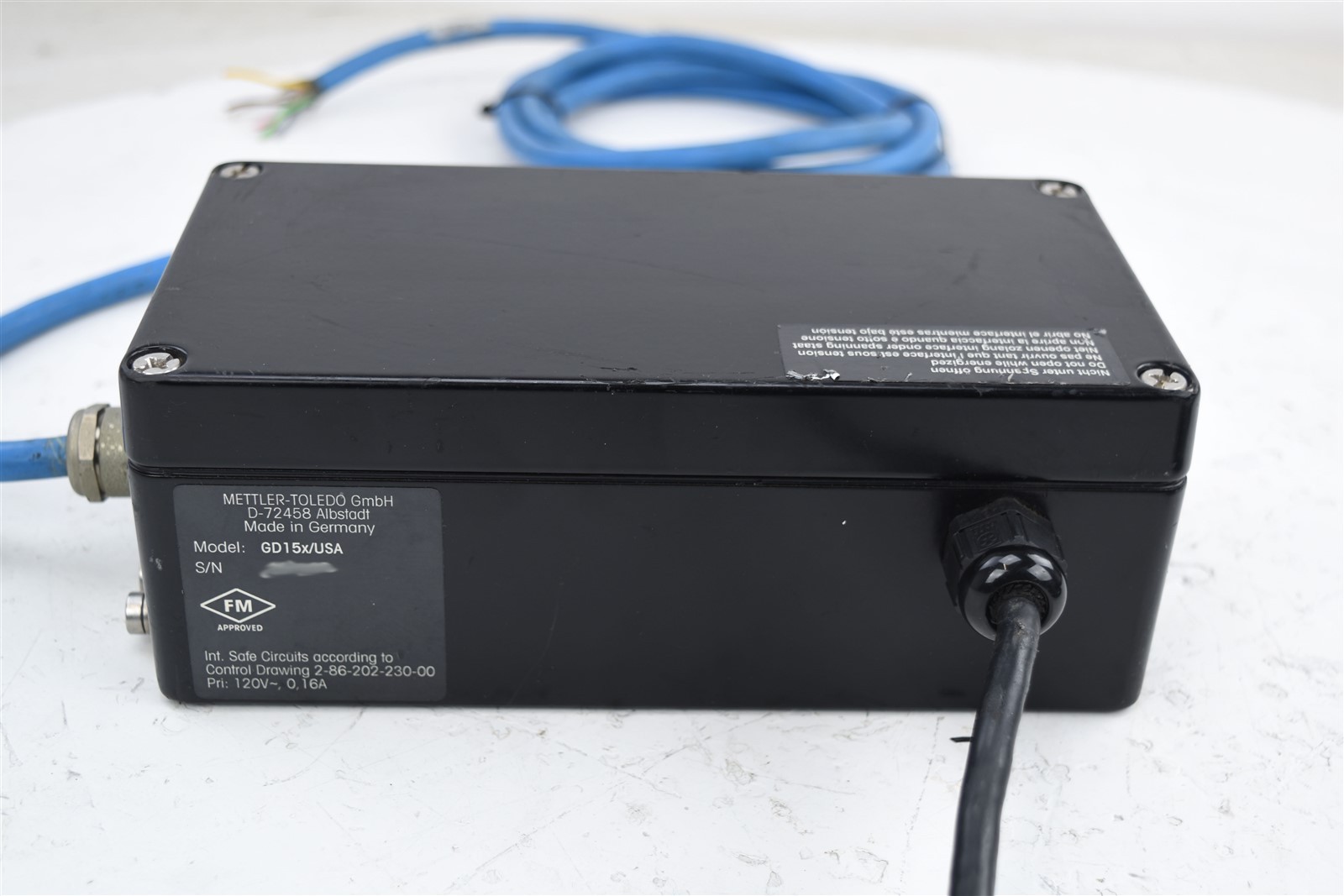 Mettler-Toledo Power Supply Converter Unit GD15x/USA