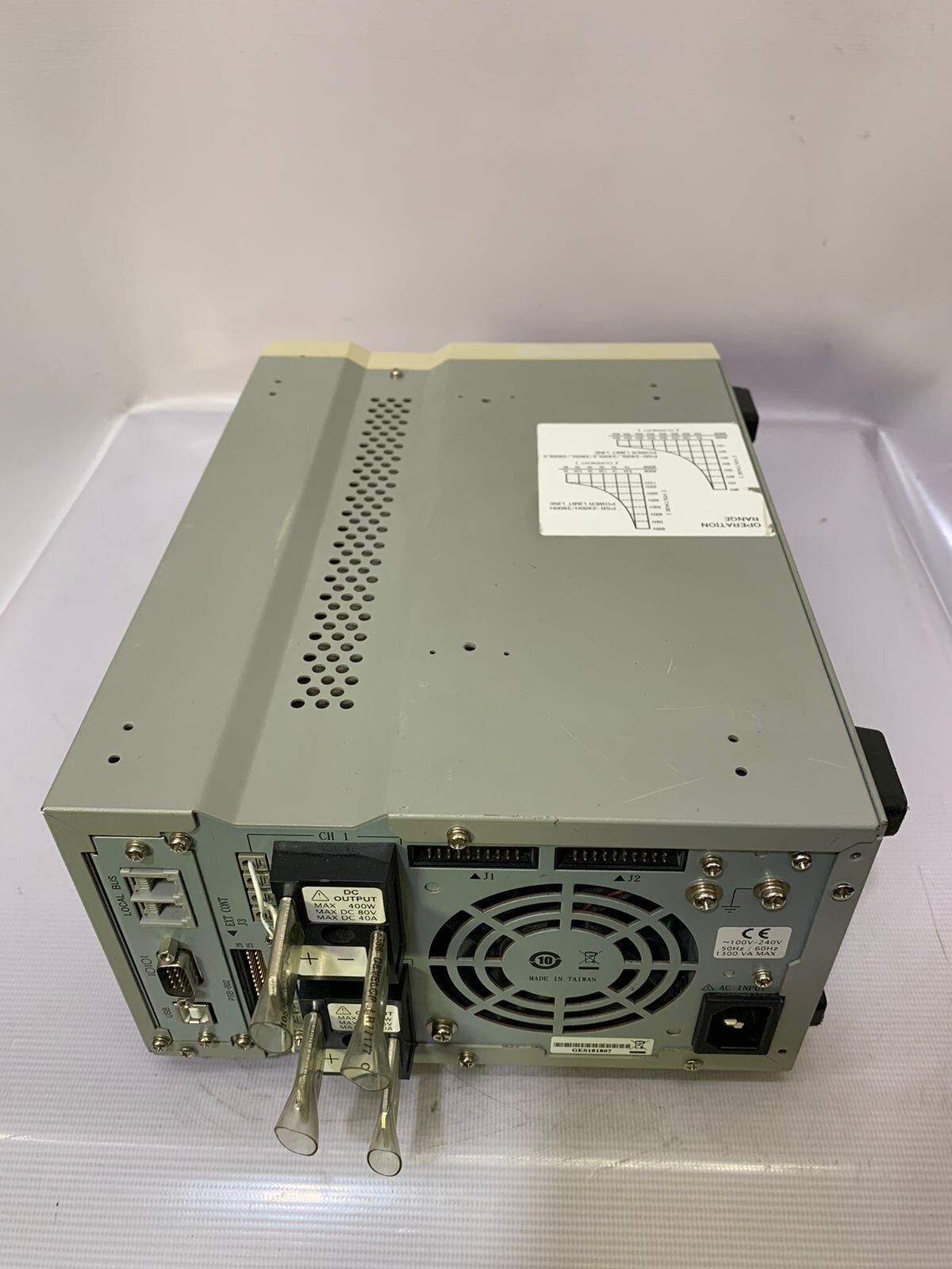 GW Instek / Multi-Range DC Power Supply / PSB-2400L2 / 400W, 80V-DC, 40A-DC