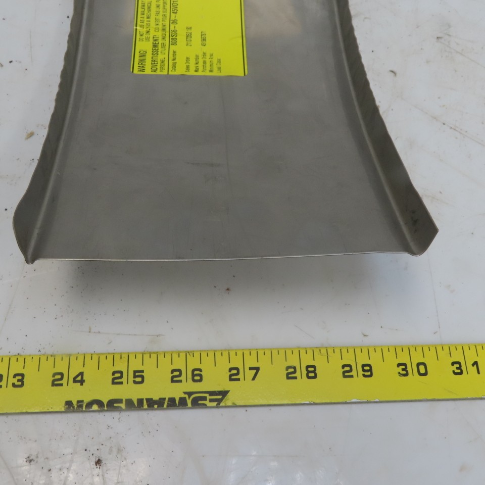 B-Line 808SS6-06-45VO12 Stainless Steel Outide 45° 6″W Cable Tray Cover Lot/2