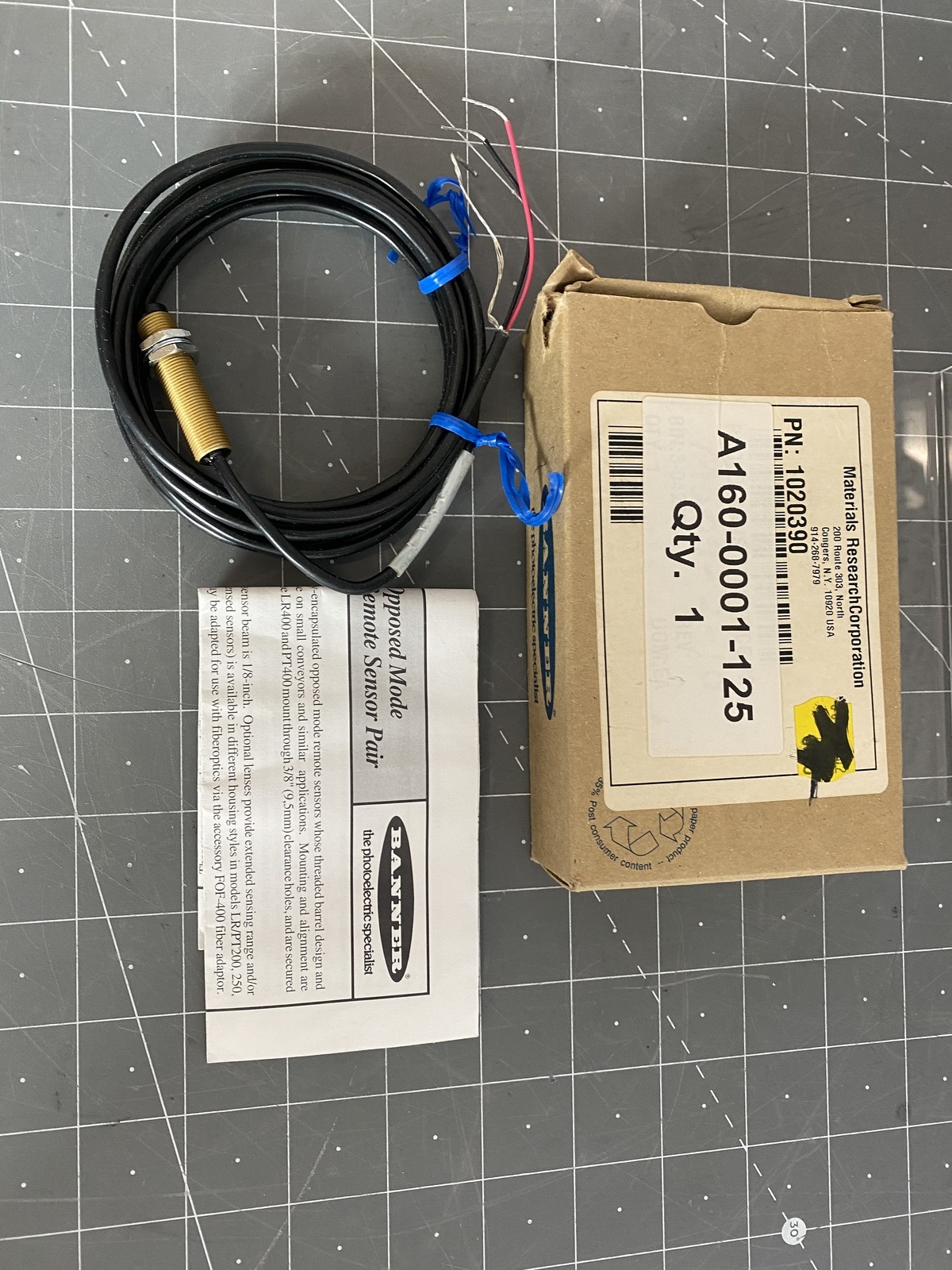 Banner PT400 Photo Transister Receiver MRC 1020390