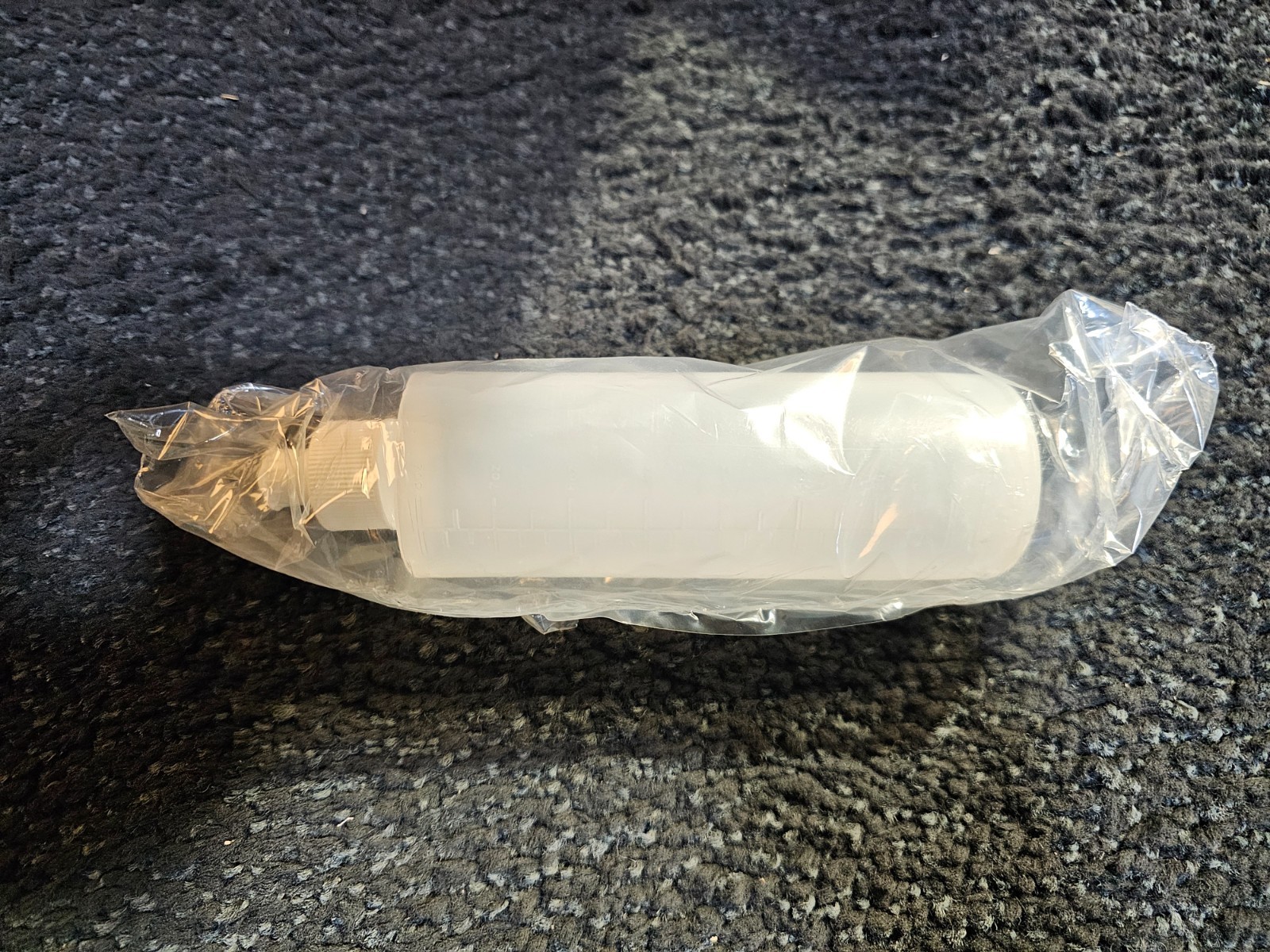 (QTY 50) CareLine 086-0187 8 oz Perineal Bottle Clear Measuring