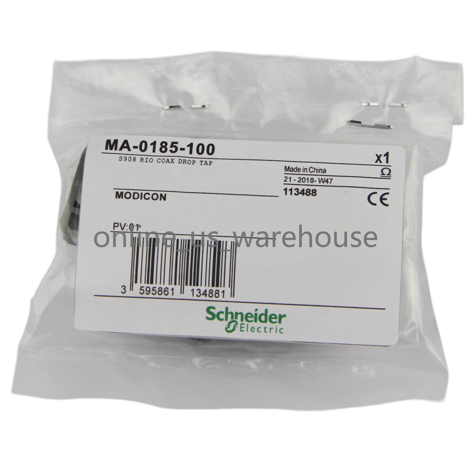 New Schneider Modicon Coax Splitter MA-0185-100 – US Stock