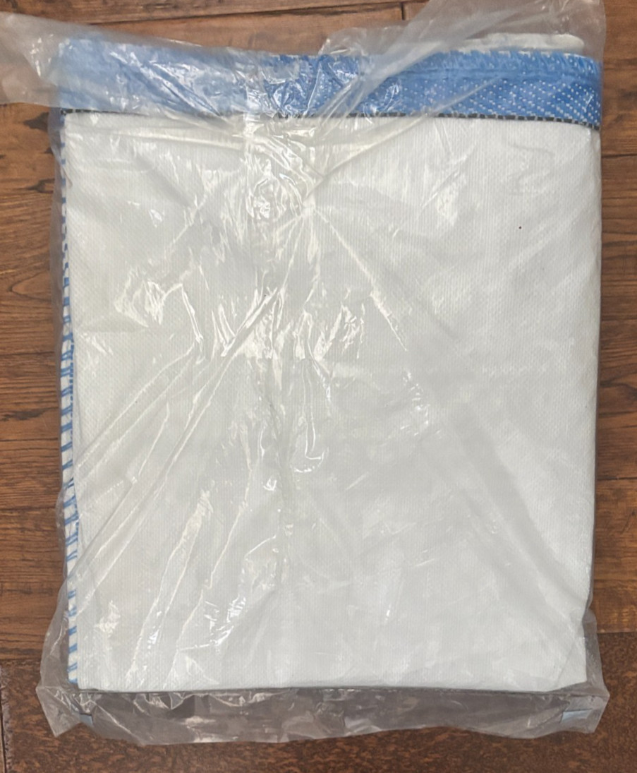 DURASACK Heavy Duty Builders Bag Holds 2200 lb White Woven Polypropylene New