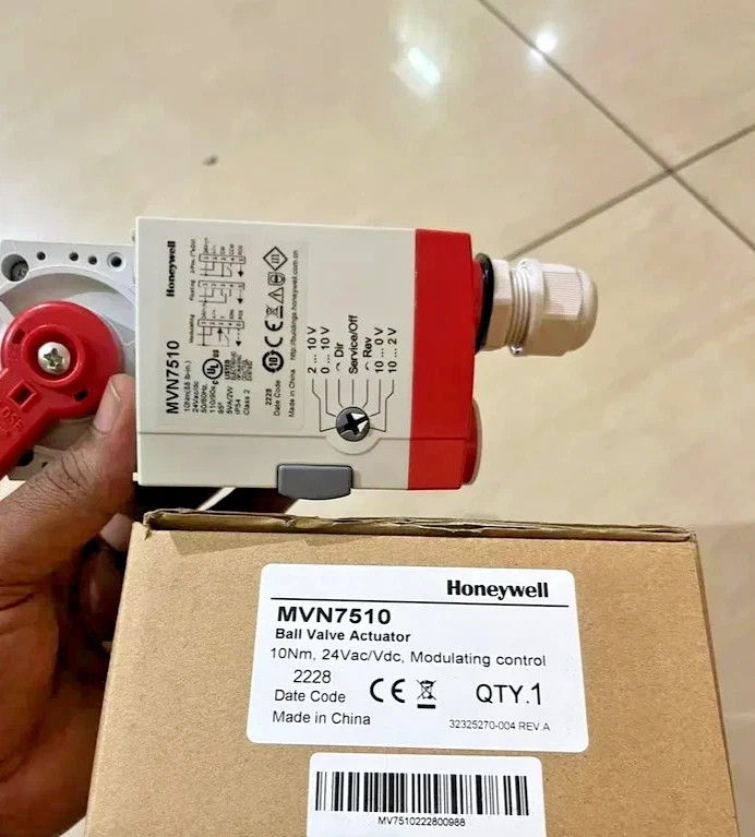 1PC- Honeywell MVN7510 Ball Valve Actuator IP54/24Vac/dc/5VA-NEW