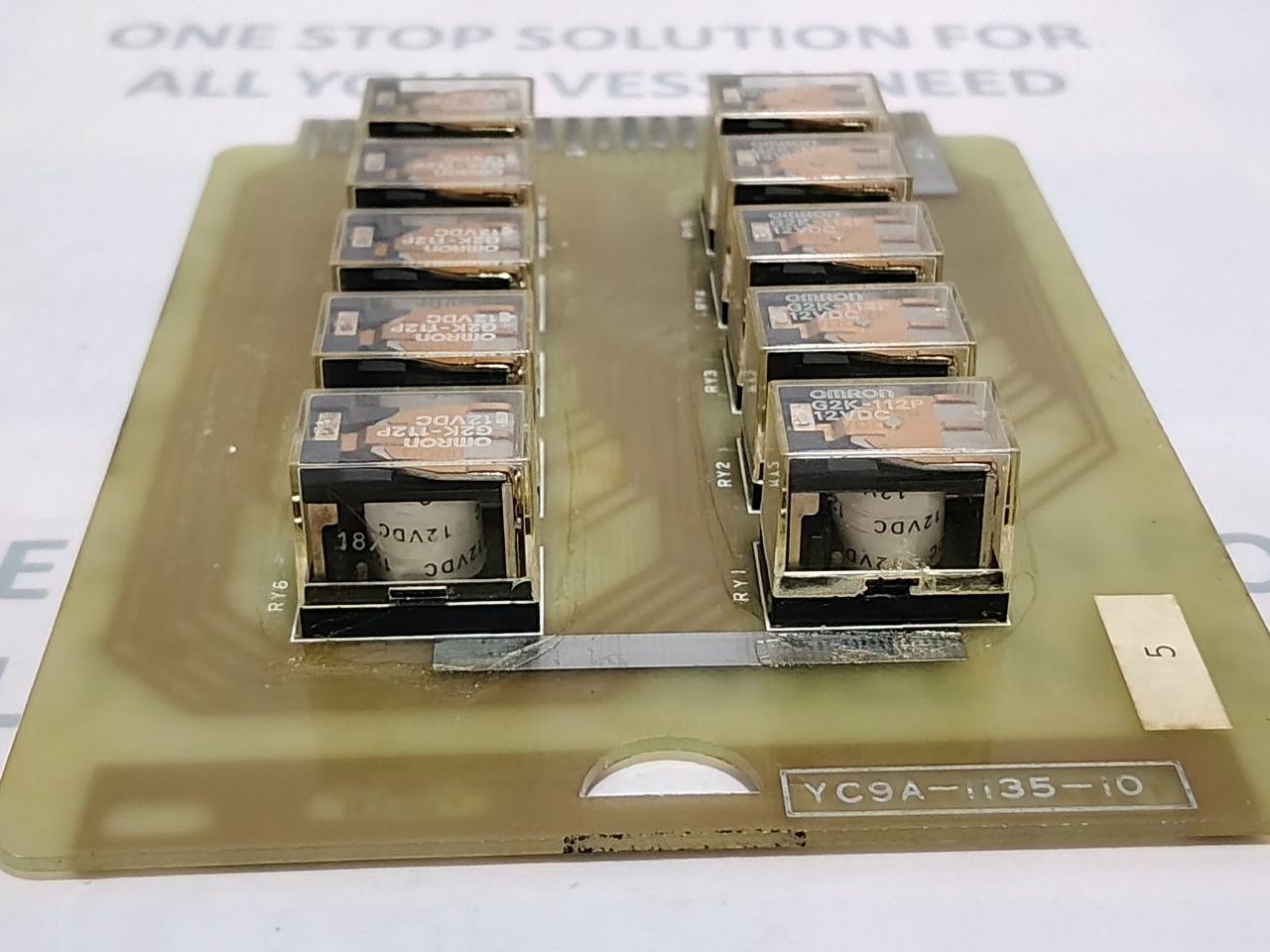 Yuken YC9A-1135-10 Flat Relay Printed Circuit Board D-42821-1