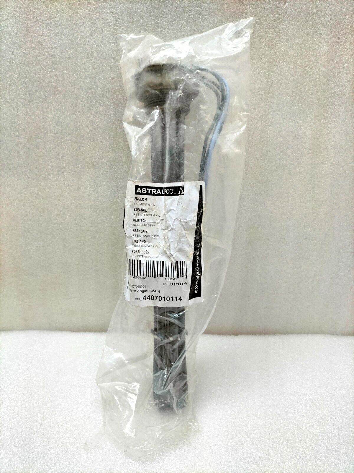 ASTRALPOOL 4407010114 HEATING ELEMENT 6KW