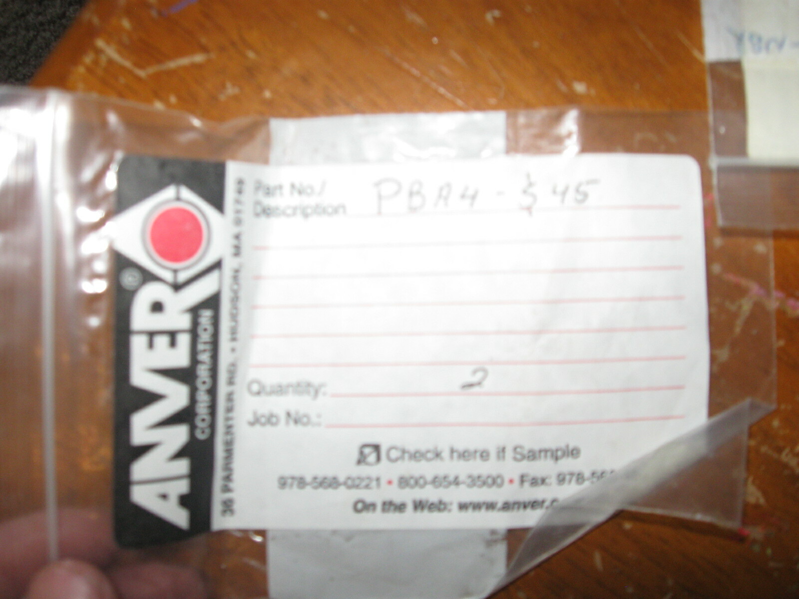 NEW LOT of 2 Anver Vacuum Suction Cup Bellow w/ Fitting Male screw B1.5-5-NBR