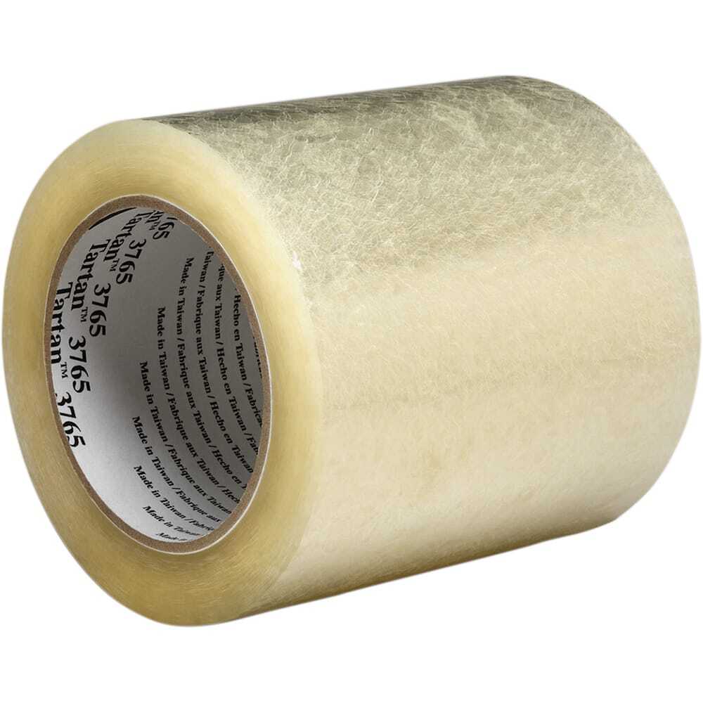3M 7100244181 3765 TRTN CL 120X132MM Box Sealing Tape; 132m Long x 120mm Wide