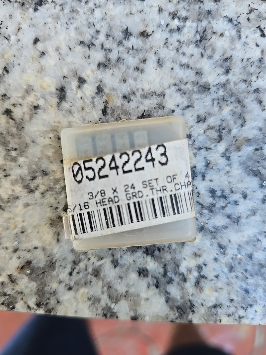 3/8-24 Set Of 4 5/16″ Head Grd. Thr. Chasers