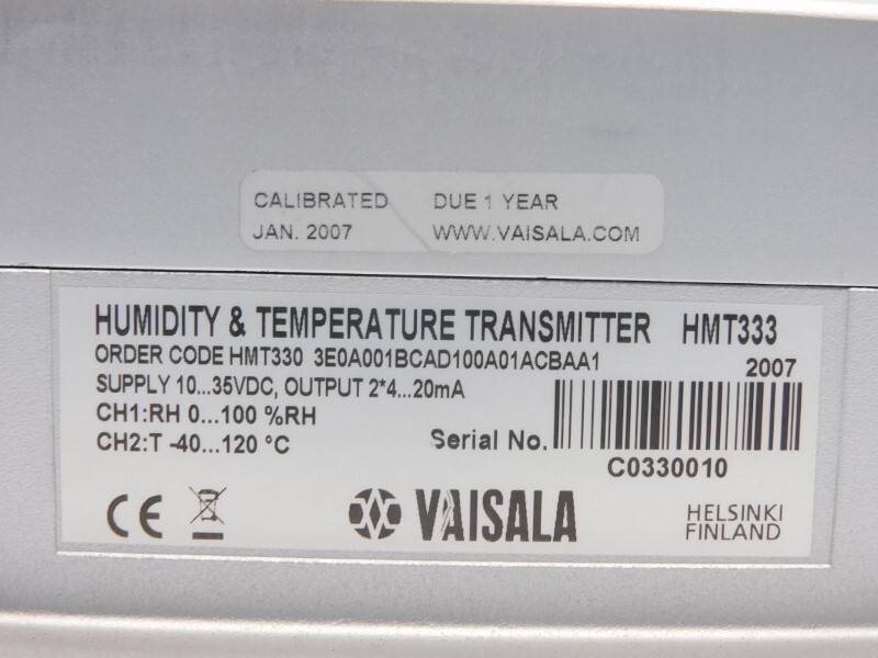 VAISALA HMT3303E0A001BCAD100A01ACBAA1 HMT333 10-30VDC NSNP