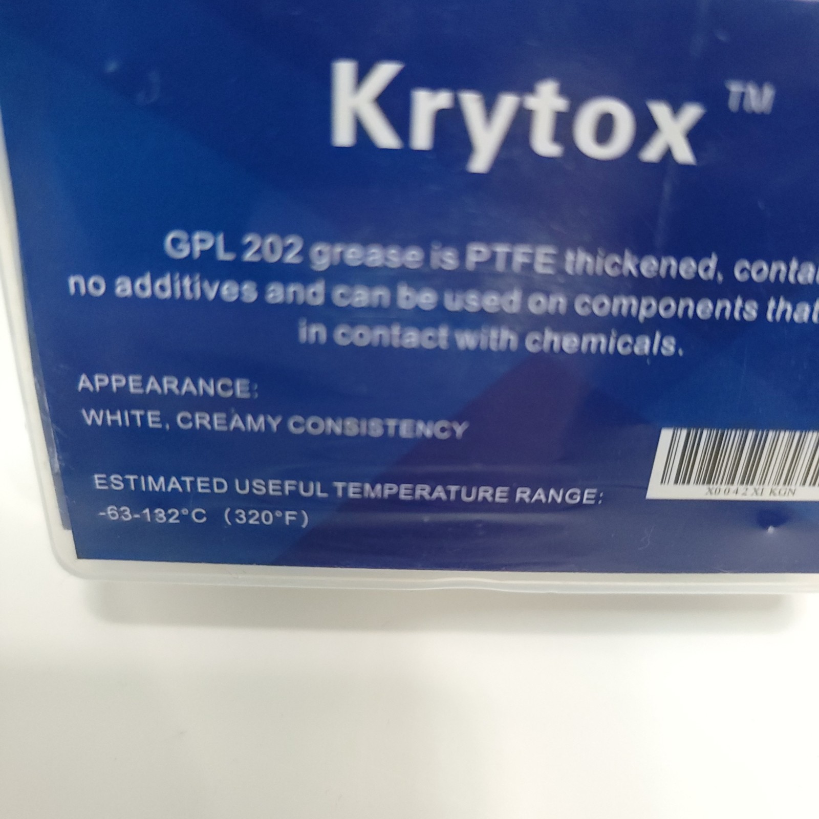 Krytox GPL 202 Performance Lubricant 0.35oz