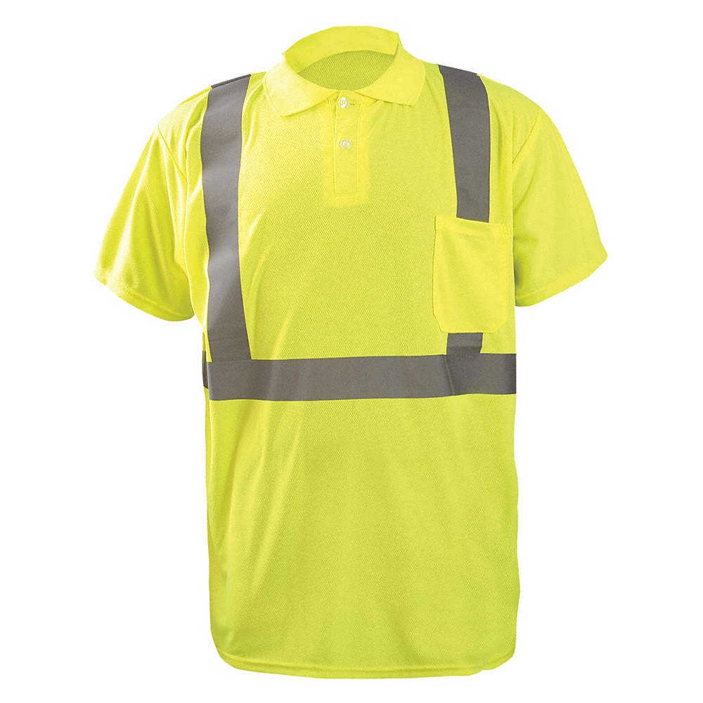 OCCUNOMIX T-Shirt,L,ANSI Class 2 448H49