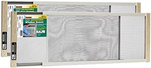 Frost King 2AWS1045 WB Marvin Adjustable Window Screen, 10in High x Fits 25-4…