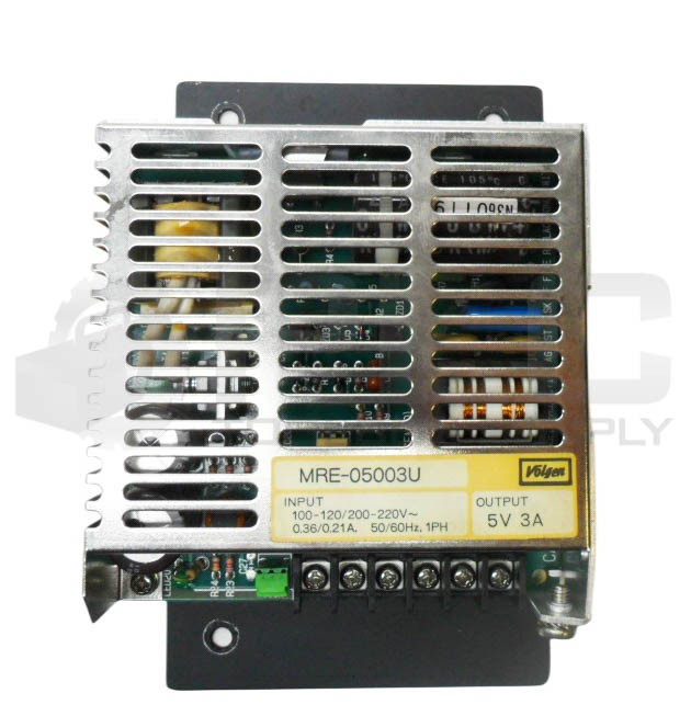 VOLGEN MRE-05003U POWER SUPPLY 100-220V 0.36/0.21A 50/60HZ 1PH