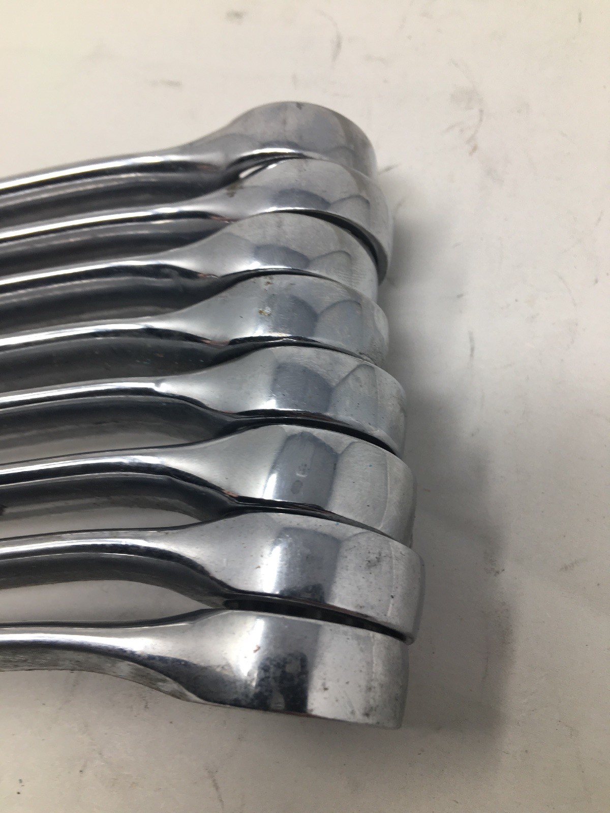 Lot Of 8 Urrea 1226, 12-point Combination Open/Box End Wrenches, All Are 13/16″